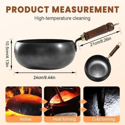 IronChef | Handgesmede Wadjan met Natuurlijke Anti-aanbak