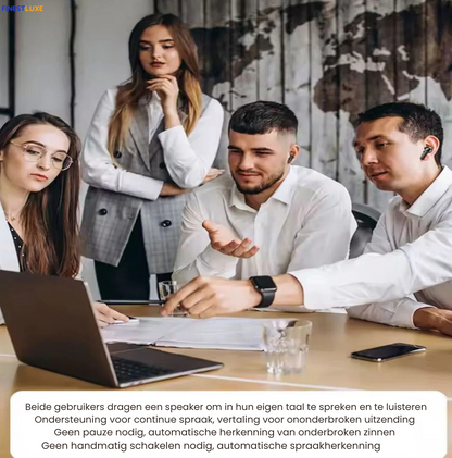 LinguaBuds | AI-oordopjes met Directe Spraakvertaling in 100+ Talen