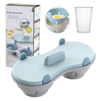 EasyPoach | Magnetron Eierkoker voor Luchtige, Perfecte Eieren