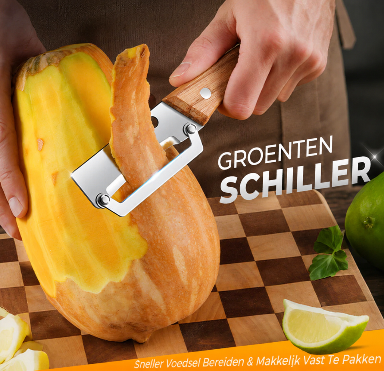 SmoothPeel | Keukenpeeler met Scherpe Messen en Ergonomisch Handvat