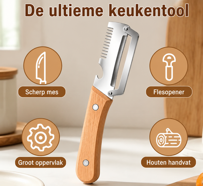 SmoothPeel | Keukenpeeler met Scherpe Messen en Ergonomisch Handvat