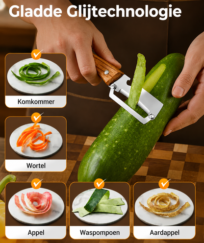 SmoothPeel | Keukenpeeler met Scherpe Messen en Ergonomisch Handvat