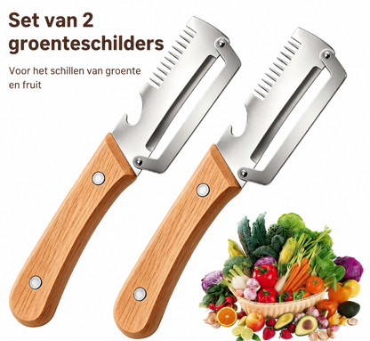 SmoothPeel | Keukenpeeler met Scherpe Messen en Ergonomisch Handvat
