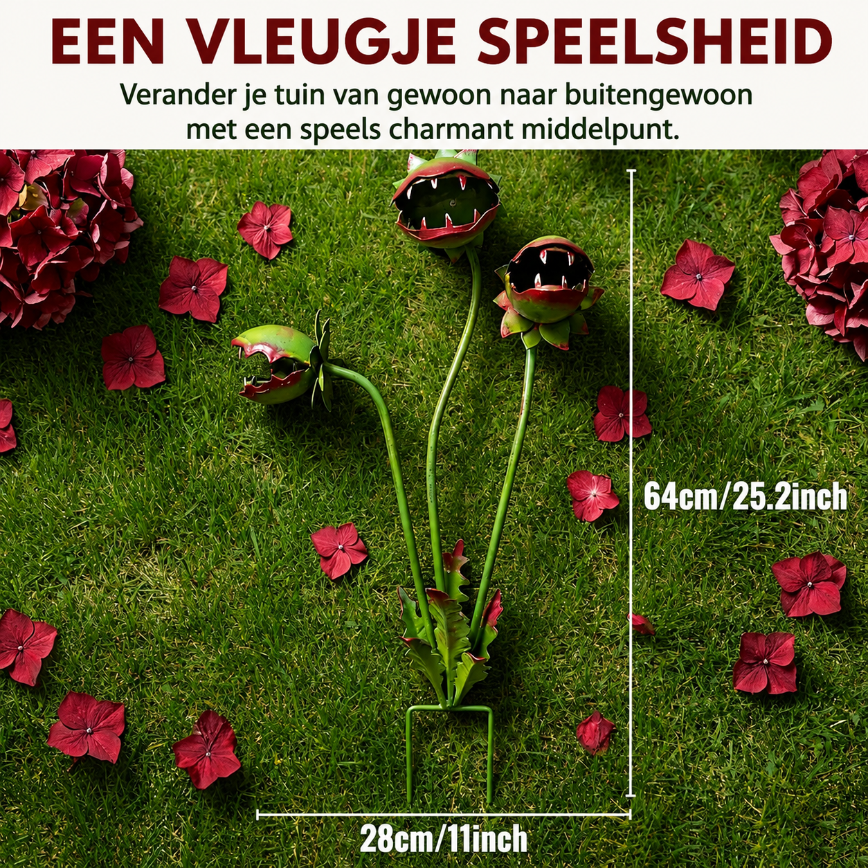 FlytrapStake| Een Artistieke Blikvanger voor de Tuin