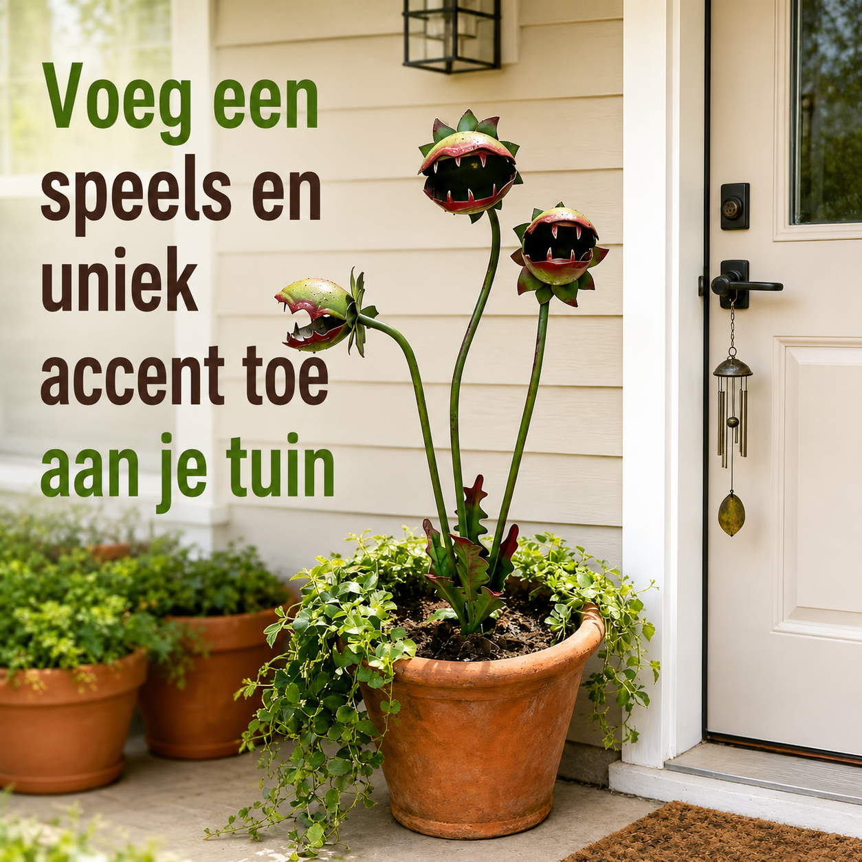 FlytrapStake| Een Artistieke Blikvanger voor de Tuin