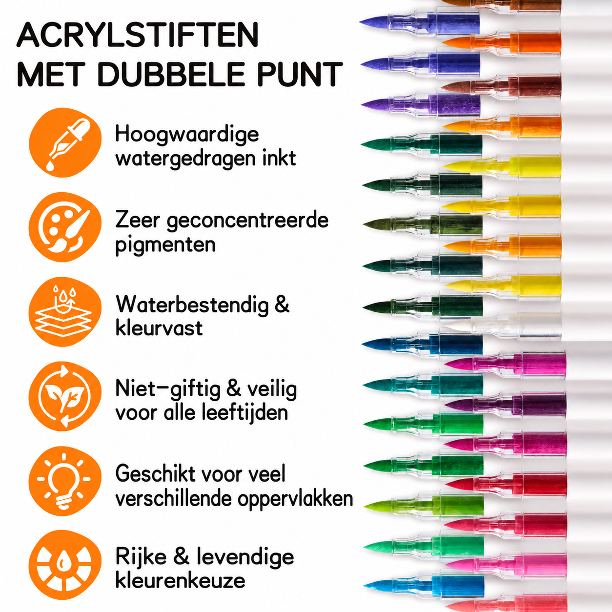 MarkerSet | Heldere Kleuren En Strakke Lijnen