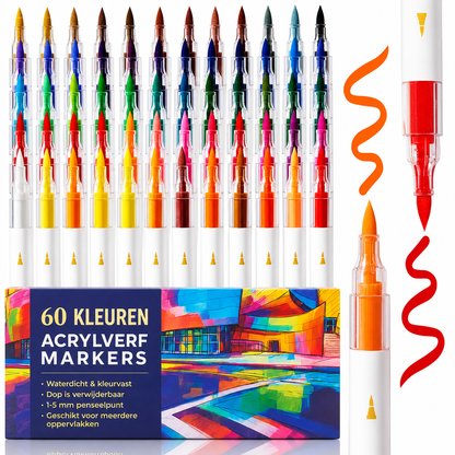 MarkerSet | Heldere Kleuren En Strakke Lijnen