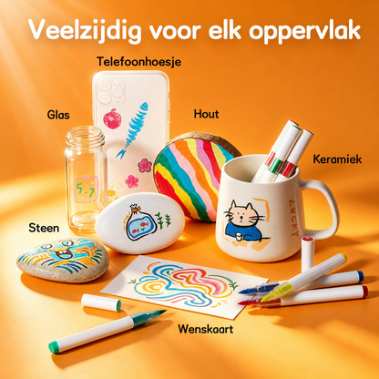 MarkerSet | Heldere Kleuren En Strakke Lijnen