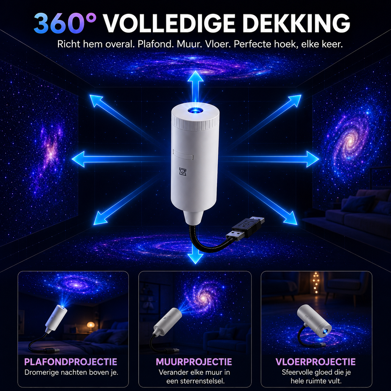 Starprojector | Creëer Een Magische Sterrenhemel