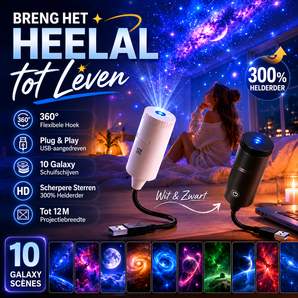 Starprojector | Creëer Een Magische Sterrenhemel