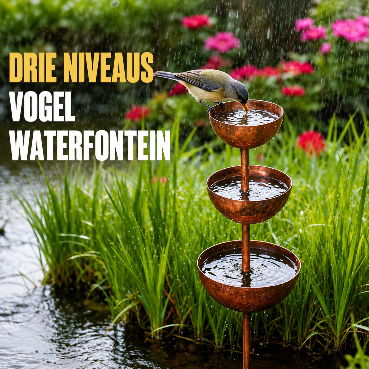 BirdBath | Een Frisse Drinkplek Voor Vogels