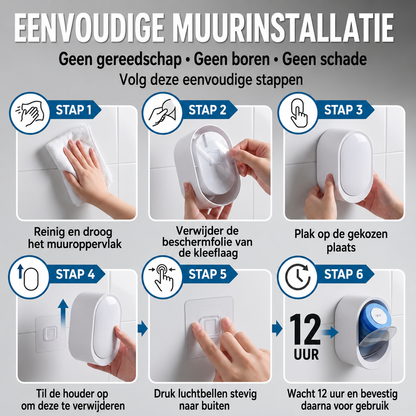 CleaningBrush | Hygiënisch Schoon Zonder Vieze Borstel