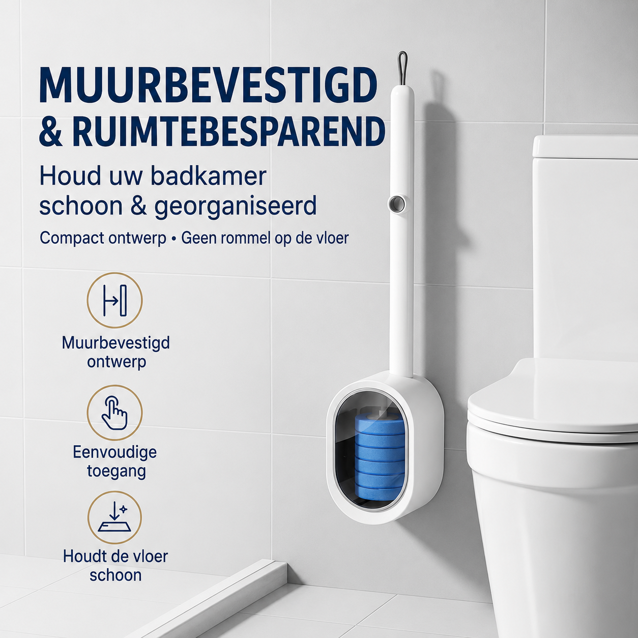 CleaningBrush | Hygiënisch Schoon Zonder Vieze Borstel