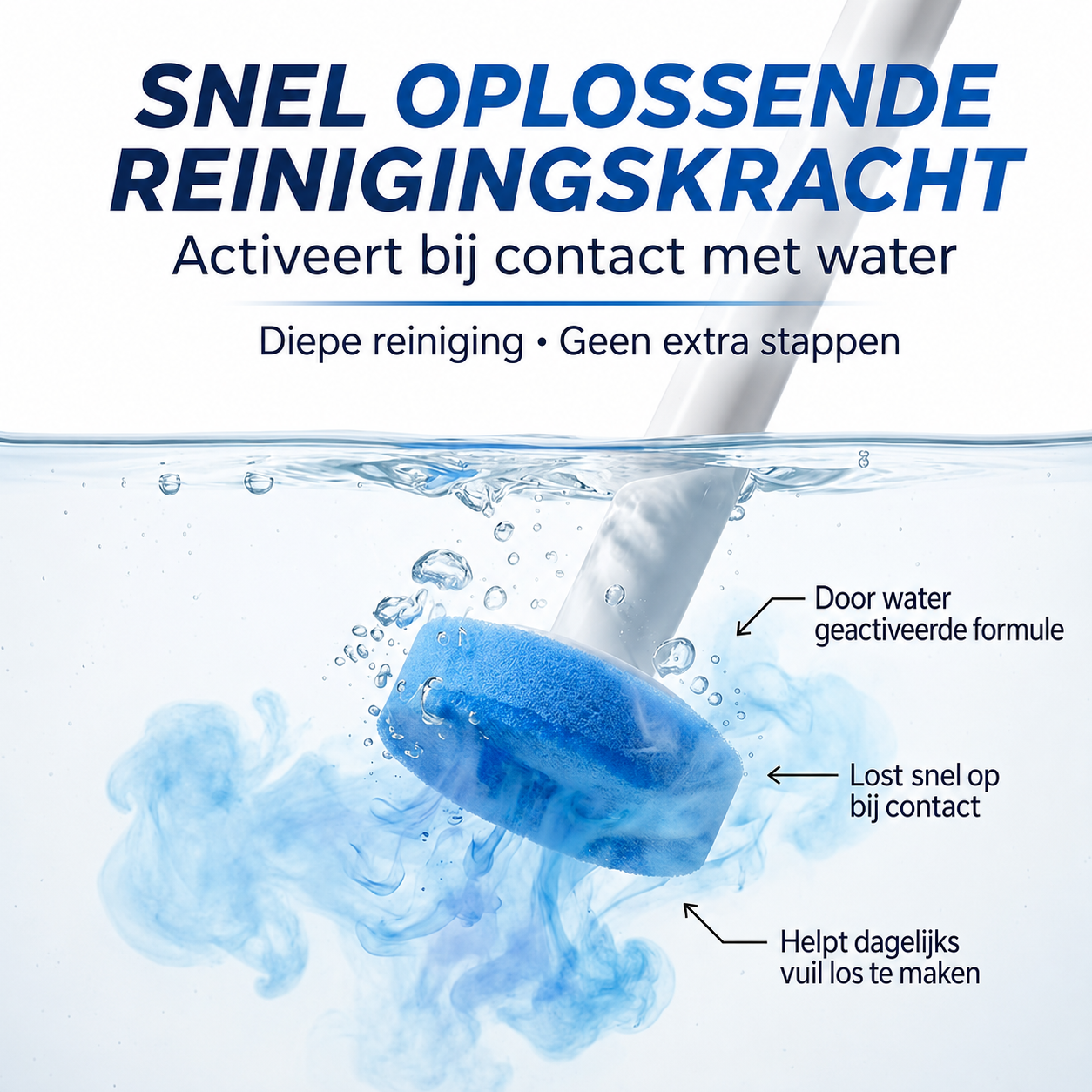 CleaningBrush | Hygiënisch Schoon Zonder Vieze Borstel
