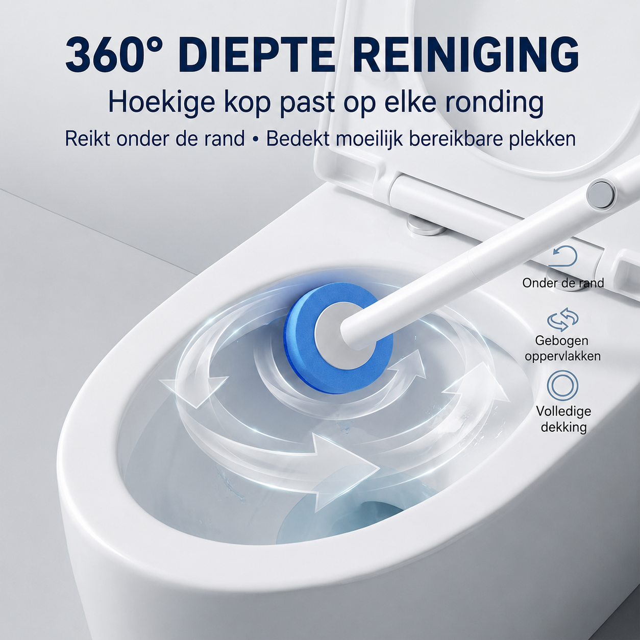 CleaningBrush | Hygiënisch Schoon Zonder Vieze Borstel