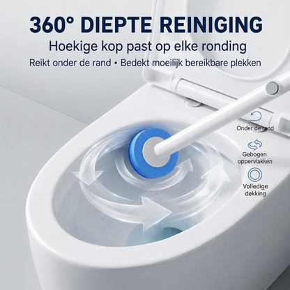 CleaningBrush | Hygiënisch Schoon Zonder Vieze Borstel