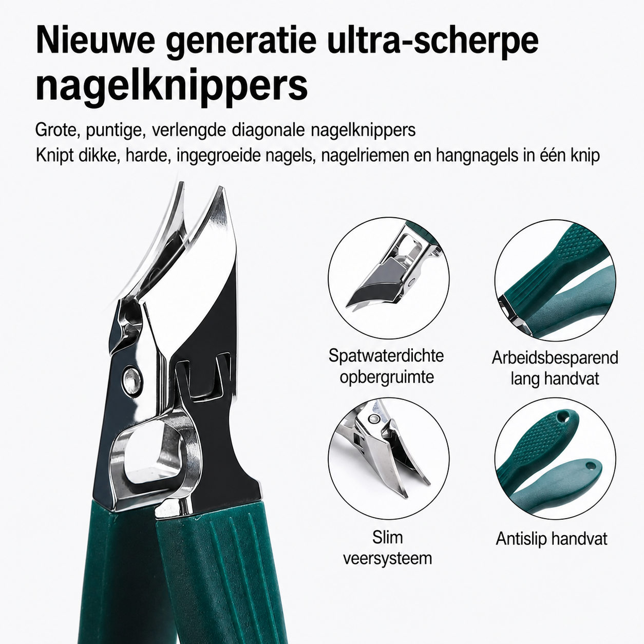 NailEase | Dikke Nagels Moeiteloos Knippen