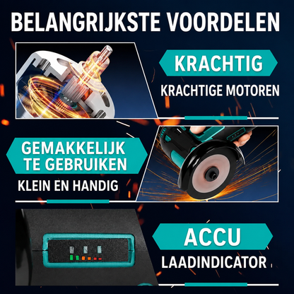 MiniGrinder | Snel Snijden En Slijpen Zonder Kabel