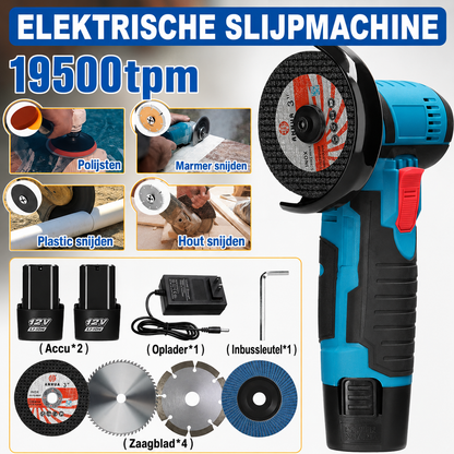 MiniGrinder | Snel Snijden En Slijpen Zonder Kabel