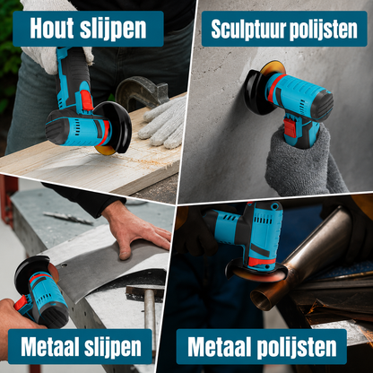 MiniGrinder | Snel Snijden En Slijpen Zonder Kabel