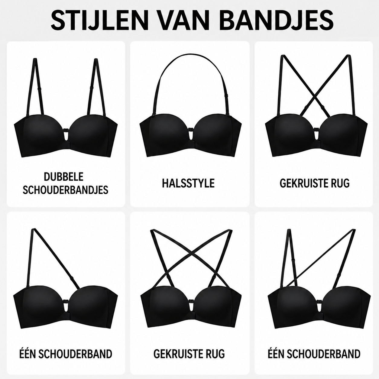 Strapless  | Stevige Pasvorm Zonder Bandjes