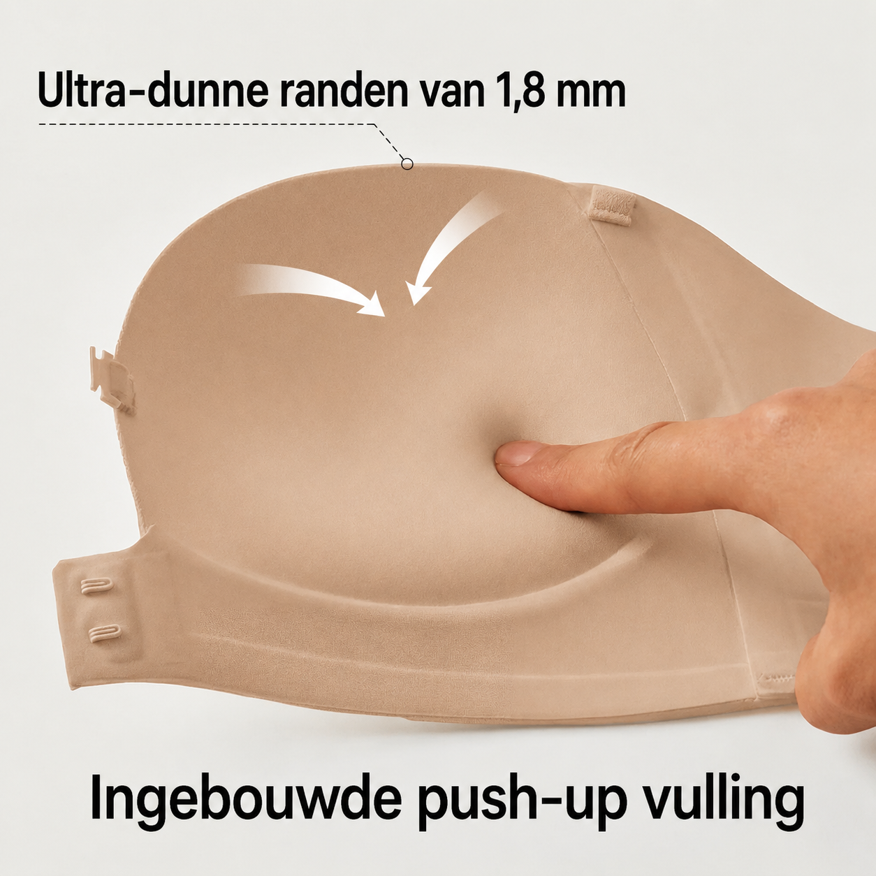 Strapless  | Stevige Pasvorm Zonder Bandjes