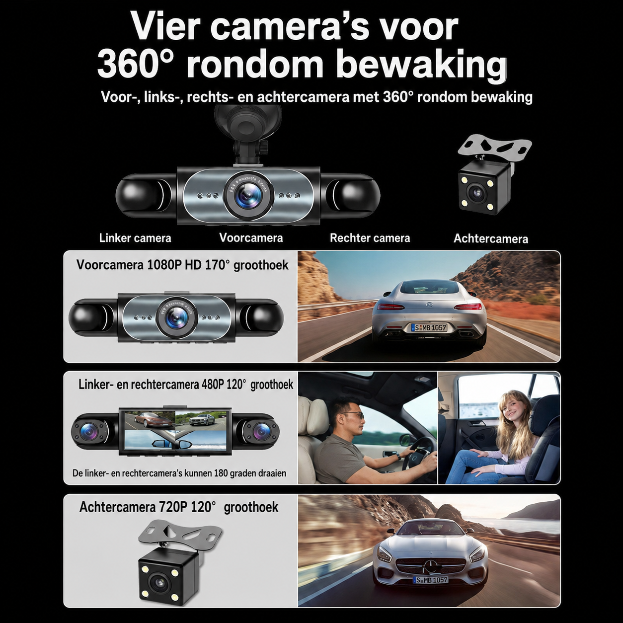 CarCam| Volledige Bescherming Rondom Je Auto