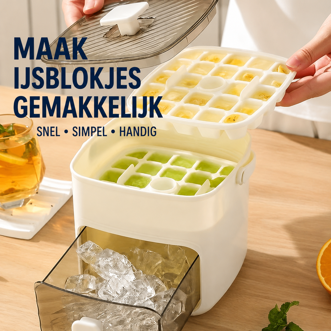 IceDrop | Altijd Voldoende IJs Voor Elk Drankje