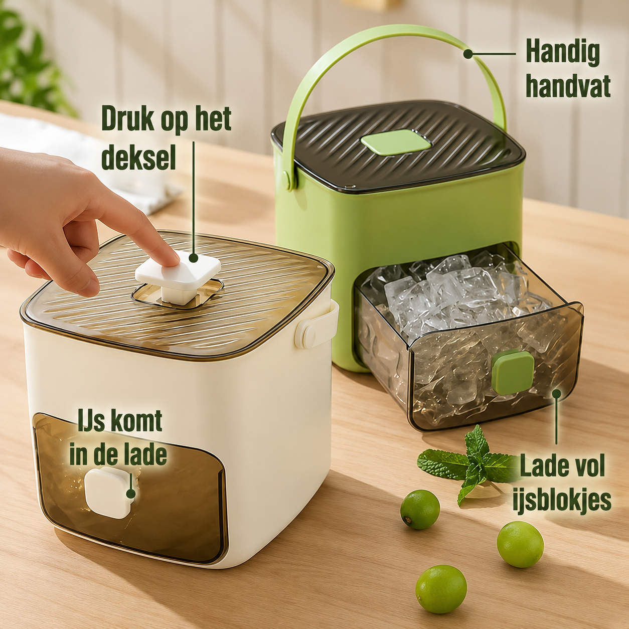 IceDrop | Altijd Voldoende IJs Voor Elk Drankje