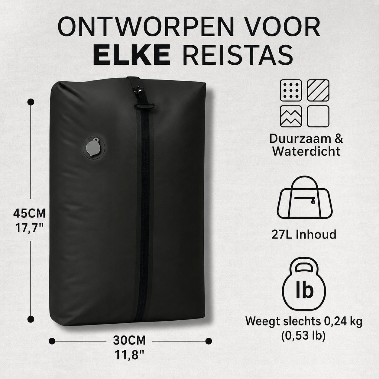 LuxePack | Meer Kleding In Minder Ruimte Compressietas