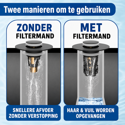 SinkGuard | Slimme Pop-up Afvoerstop Voor Een Schone Wastafel