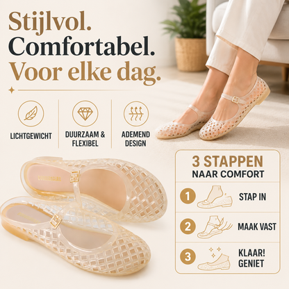 JellyComfort | Waterbestendige Damesflats Voor Zomerse Dagen