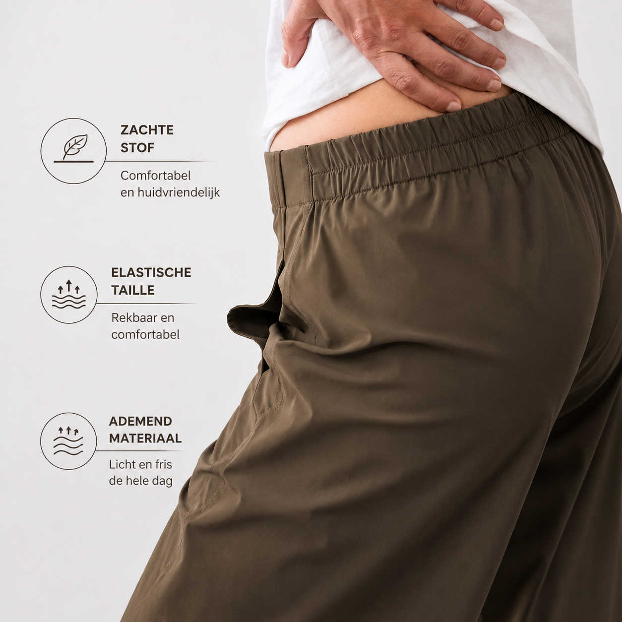 Livia™ Comfortbroek met Wijde Pijpen