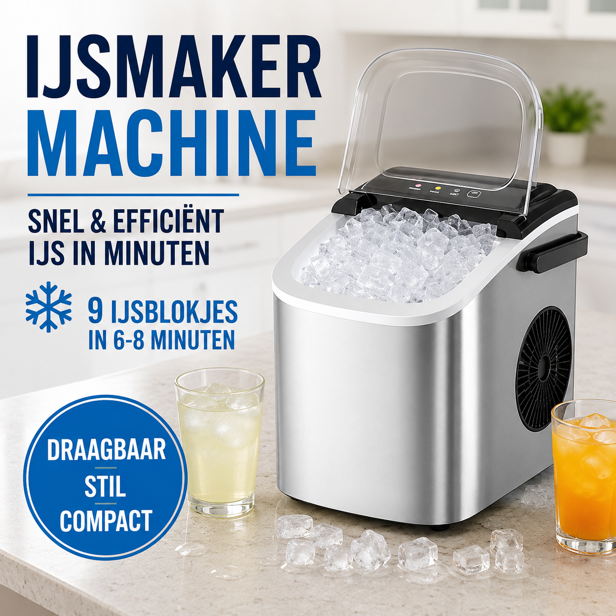 IceMachine | Voor helder, fris en schoon ijs