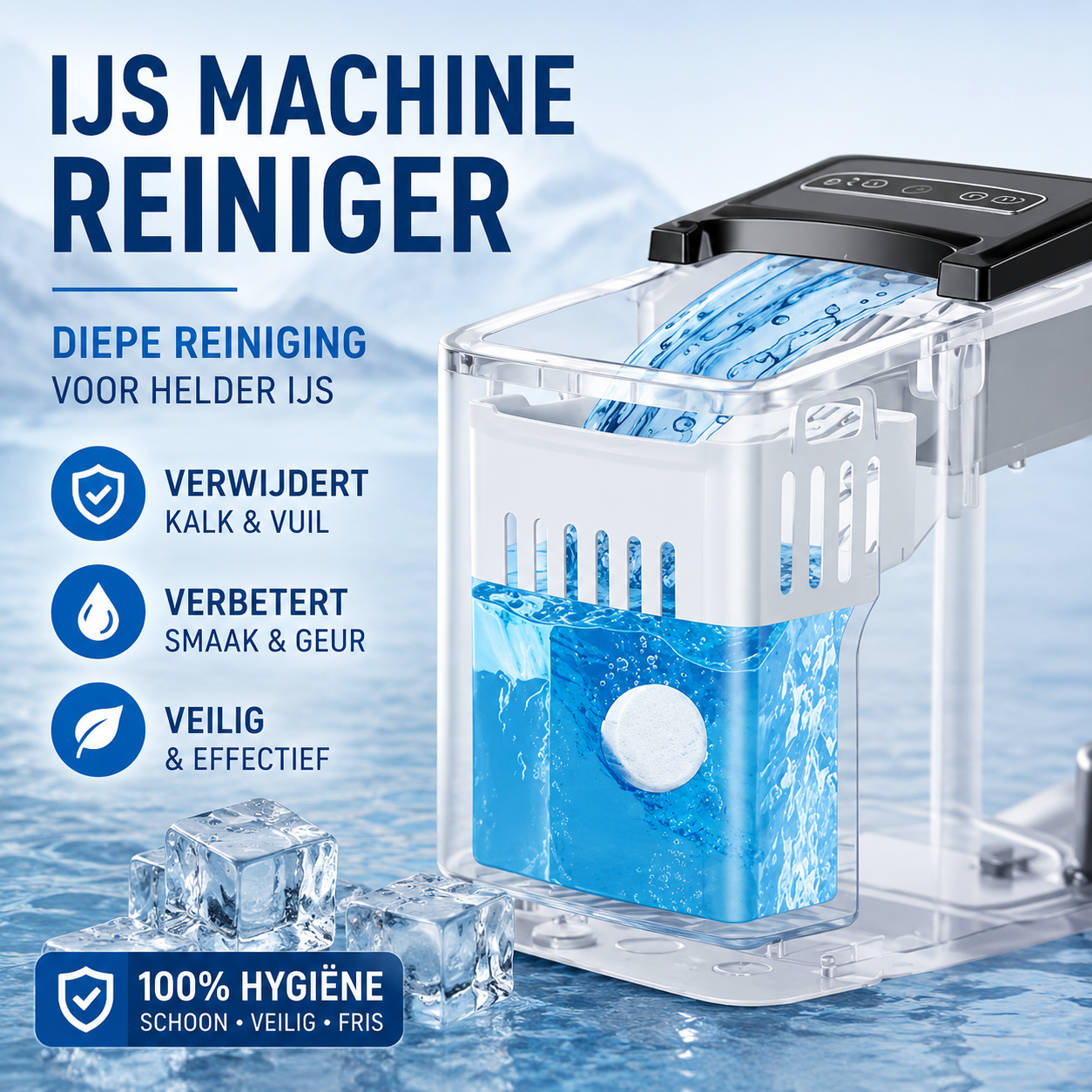 IceMachine | Voor helder, fris en schoon ijs