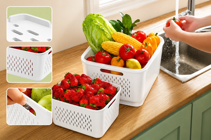 VersHouder | Houd Groente En Fruit Langer Vers  4-in-1