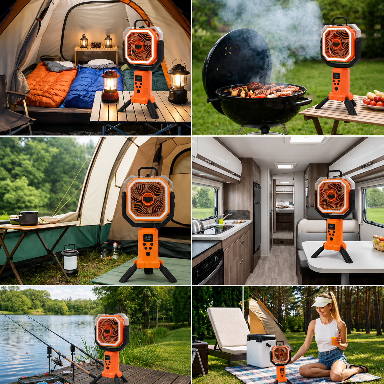 CampingFan | Koel Comfort Tijdens Buitenactiviteiten