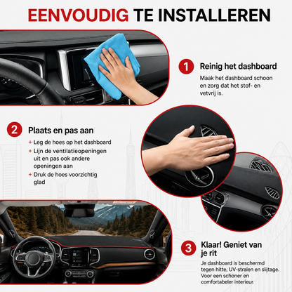 DashMat | Bescherm Je Dashboard Tegen Zon En Slijtage