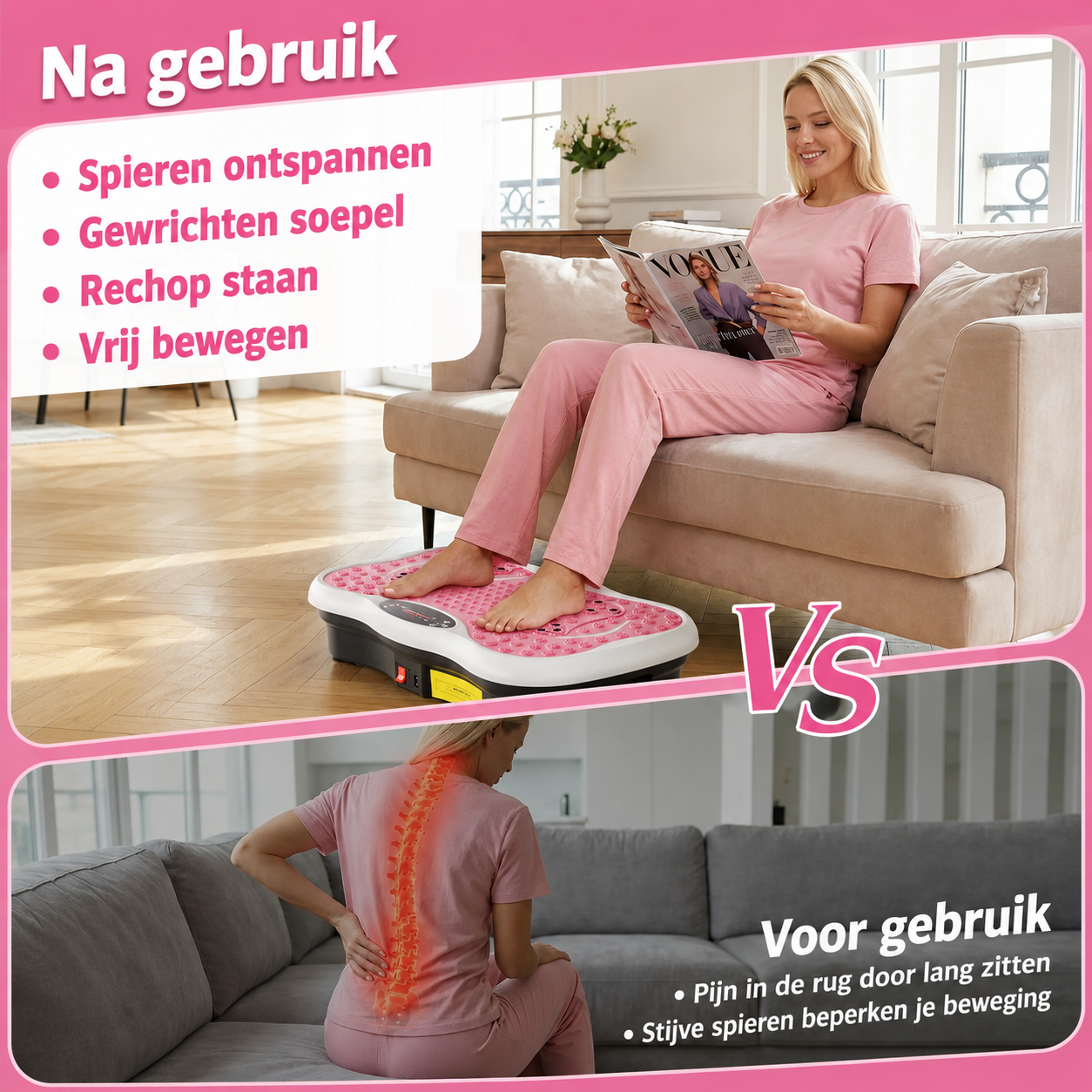 Vibration plate | Stiller En Effectiever Thuis Trainen
