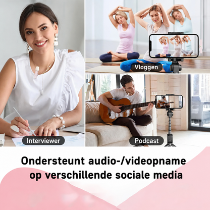 Wirelessmicro | Heldere Audio Voor Elke Opname