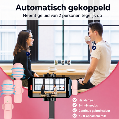 Wirelessmicro | Heldere Audio Voor Elke Opname