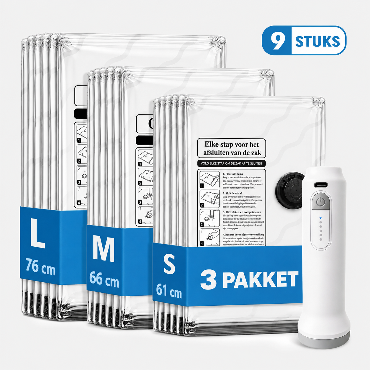 VacuumPack | Georganiseerde bagage, heel eenvoudig