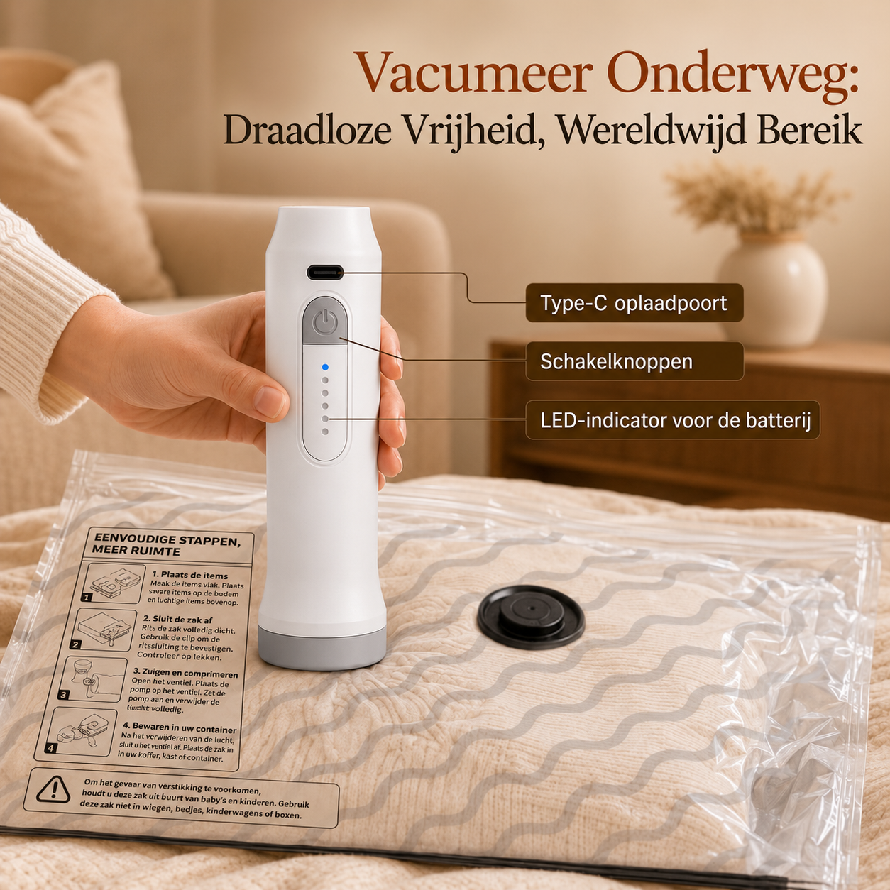 VacuumPack | Georganiseerde bagage, heel eenvoudig