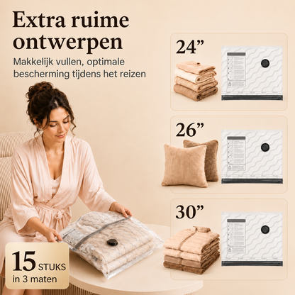 VacuumPack | Georganiseerde bagage, heel eenvoudig