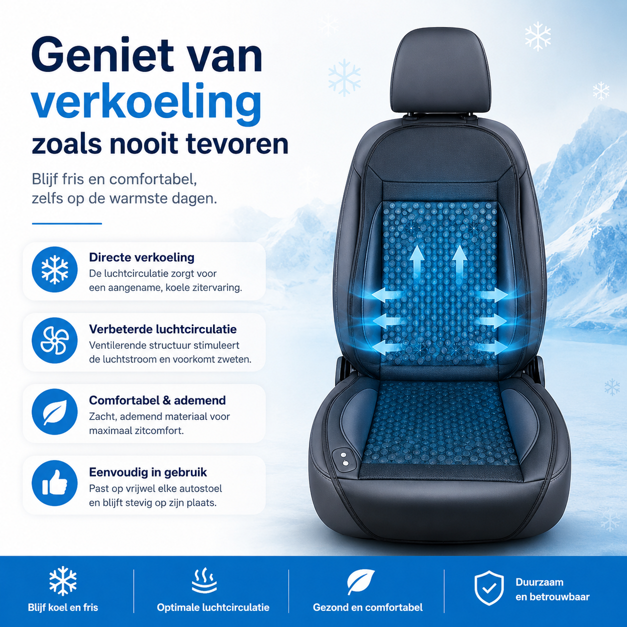 SeatCooler | Verkoelend Zitkussen Voor Auto's