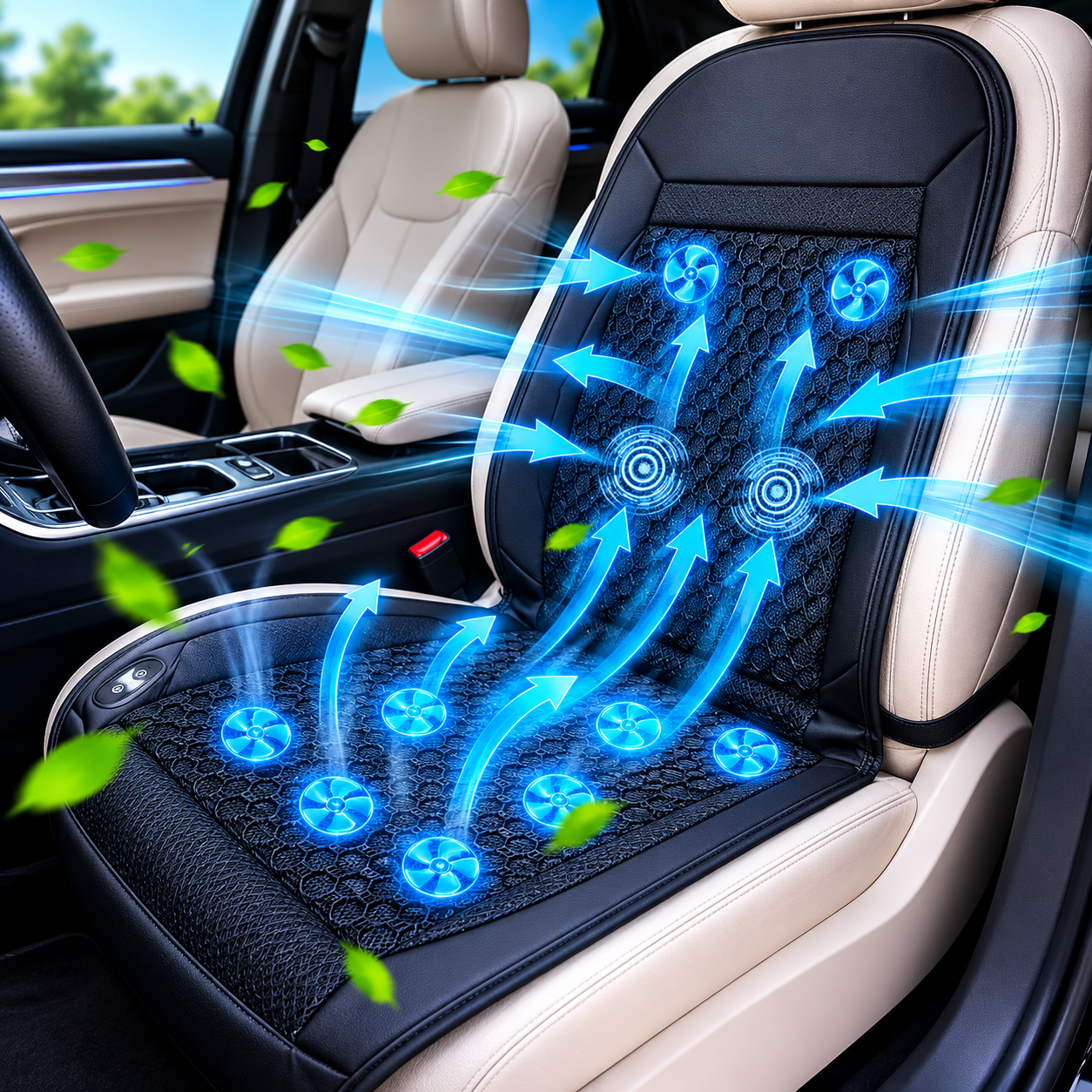 SeatCooler | Verkoelend Zitkussen Voor Auto's