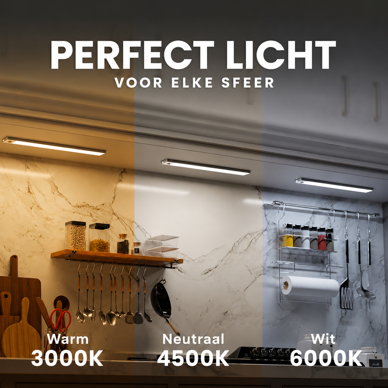 MotionGlow | Slimme Keukenverlichting Zonder Gedoe