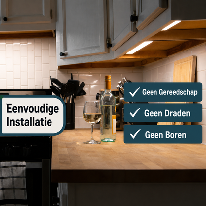 MotionGlow | Slimme Keukenverlichting Zonder Gedoe