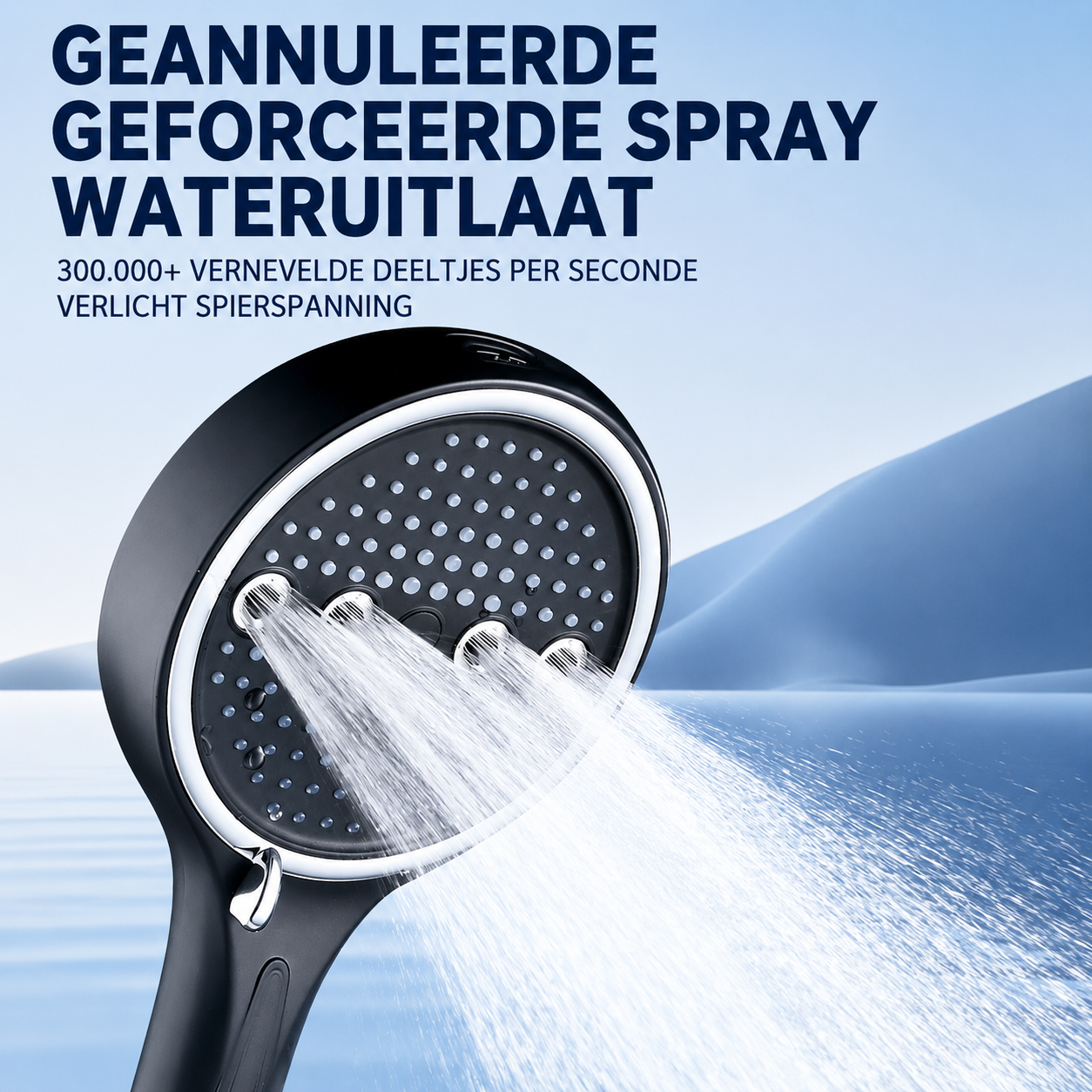 ShowerFlex | Handdouche Met 6 Straalstanden En Krachtige Waterdruk