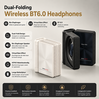 NovaSound | Draadloze Over-Ear Koptelefoon